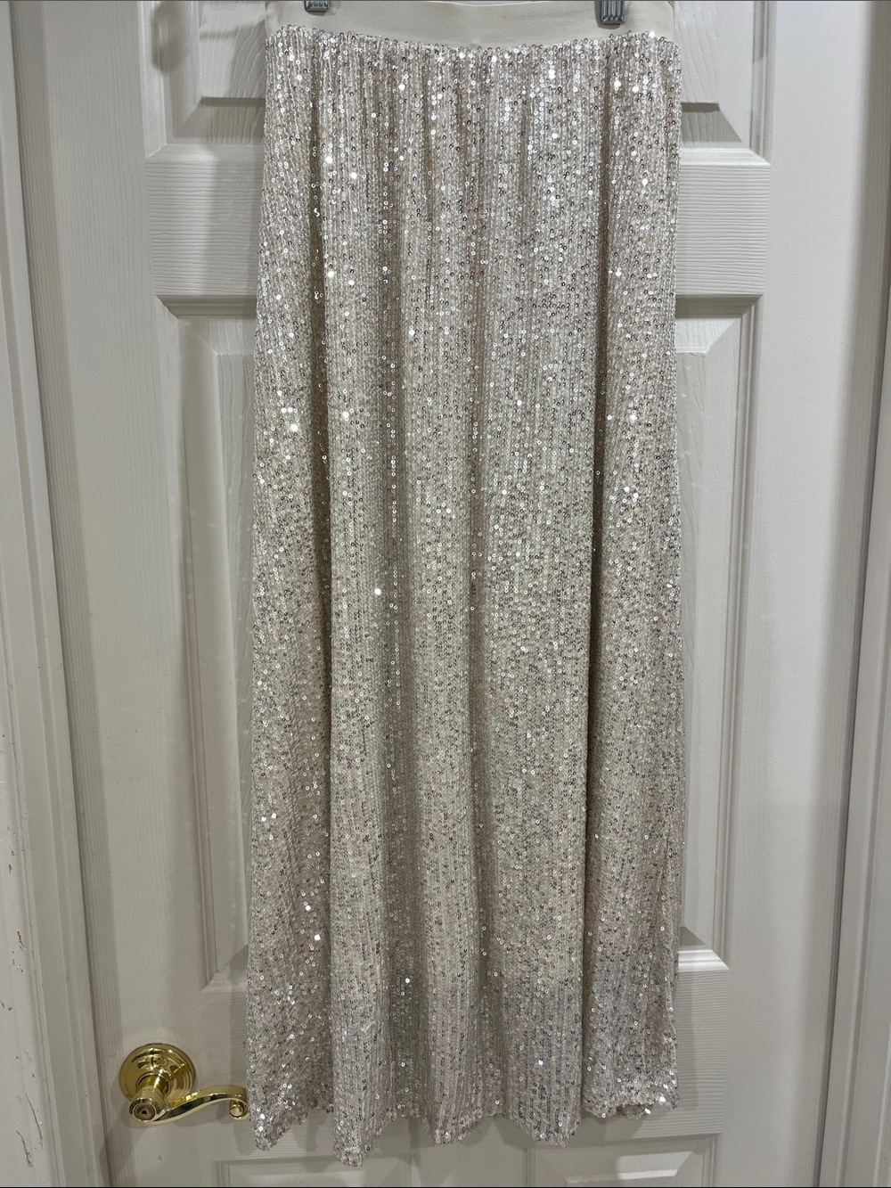 Sequence long skirt